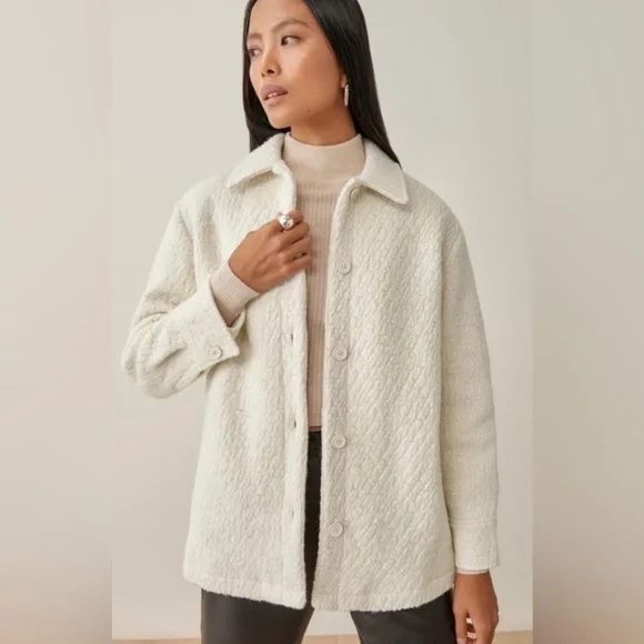 NWT Reformation Hobart Jacket - Picture 1 of 11